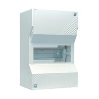 DIN Loadcentre Plastic 6 Pole, with accessories
