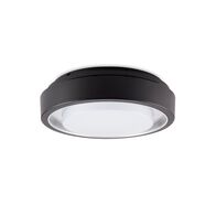 Chamaeleon Deco Charcoal Black Emergency LED light with MW sensor