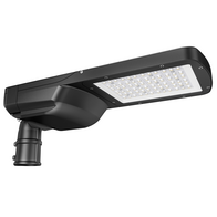15W Zorro 2 area light 150lm/W, pole mount included for horizontal & vertical mounting, fits 60mm OD round pole, black/Grey