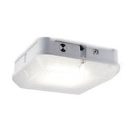 Chamaeleon III ceiling mount LED light, integrated microwave motion & PE sensors