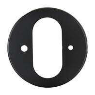 Stanilite Single Point Platinum Emergency Spitfire Dual LED Round Trim Black