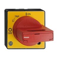 Allen-Bradley 140M Door Mounted Operator Red and Yellow
