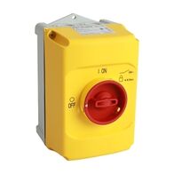 Allen-Bradley 140MP Enclosure IP65 Surface Mount Red and Yellow Handle