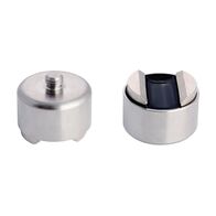 Allen-Bradley 1443 Accelerometer Curved Surface Magnet 3/4In Diameter 14lb Pull 1/4x28 Thread