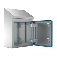 nVent HOFFMAN HDW Enclosure Wall Mount Hygienic 304 Stainless Steel H772 650 x W610 x D210mm