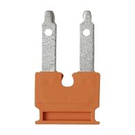 Allen-Bradley 1492-P Centre Jumper Orange 2 Pole for 16mm Push-in Terminal