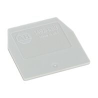 Allen-Bradley 1492-W End Plate for 1492W3 W4 W4P W4PTP Grey