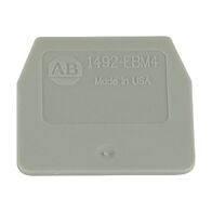 Allen-Bradley 1492-W End Plate for 1492WM4 Grey