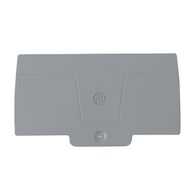 Allen-Bradley 1492-P End Plate Grey for Push-in Terminal 1492P10 and 16