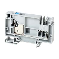 Allen-Bradley 1492-P Push-in Power Distribution Terminal 10mm 1 Blue Distribution Feed In Grey