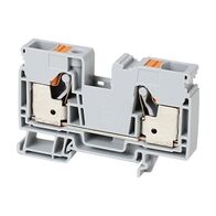 Allen-Bradley 1492-P Push-in Terminal 16mm 1 Level 2 Conductor Entries Grey