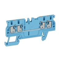 Allen-Bradley 1492-P Push-in Terminal 1.5mm 1 Level 4 Conductor Entries Blue