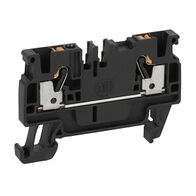 Allen-Bradley 1492-P Push-in Terminal 2.5mm 1 Level 2 Conductor Entries Black