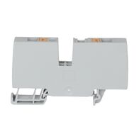 Allen-Bradley 1492-P Push-in Terminal Distribution Block 6mm 1 Level 2 Conductor Entries Grey