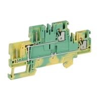 Allen-Bradley 1492-P Push-in Terminal Plug-in 2.5mm 2 Levels Connected Ground 4 CON Entry GRN YEL