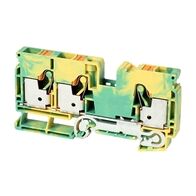 Allen-Bradley 1492-P Push-in Earth Terminal 10mm 1 Level 3 Conductor Entries Green Yellow