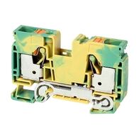 Allen-Bradley 1492-P Push-in Earth Terminal 16mm 1 Level 2 Conductor Entries Green Yellow