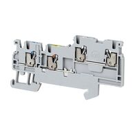 Allen-Bradley 1492-P Push-in Sensor Terminal 1.5mm 1 Level 3 Conductor Entries incl Ground Grey