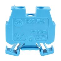 Allen-Bradley 1492-W Screw Connection Mini Terminal 4mm 1 Level 2 Conductor Entries Blue