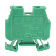 Allen-Bradley 1492-W Screw Connection Mini Terminal 4mm 1 Level 2 Conductor Entries Green