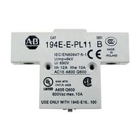 Allen-Bradley 194E Auxiliary Contact 1 N.O + 1 N.C LB for 194EE Front/Door mount 16 - 100A