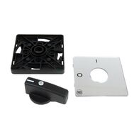 Allen-Bradley 194L Handle Type G 67 x 67mm Grey Black 90 Degrees 0 1 and Off On