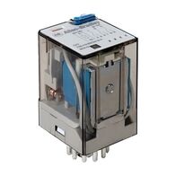 Allen-Bradley 700-HA Tube Base Relay 10A 2CO 240VAC Coil with Push To Test and Manual Override Func