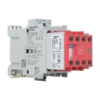 S+S CAS7 Safety Contactor 11kW 3Pole 110VAC Coil 1NO 4NC Contact Auxiliary