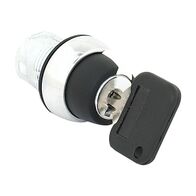 Allen-Bradley 800F Key Selector Switch 22.5mm 2 Position Metal Maintained Left Code 3825