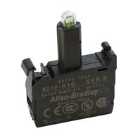 Allen-Bradley 800F Integrated LED Module Latch Mount 24V AC/DC Green