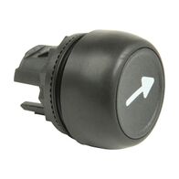 Allen-Bradley 800F Pushbutton 1 Speed Black Horizontal Down Vertical Left