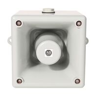 Allen-Bradley 855H Industrial Hn Elec 112dB 32 Sel Tones Std Back or Cnd Feed 10 to 30V DC Grey Hsg