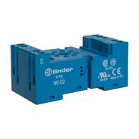 Finder 90 Series Base for 6012 Relay 9902 LED Modules with Metal Clip
