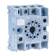Finder 90 Series Base for 6013 Relay Box Clamp with Metal Clip