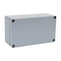 Fibox Euronord Terminal Box Aluminium IP66 and IP67 H125 x W222 x D81mm