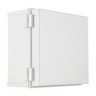Fibox CAB Enclosure Wall Mount PC IP65 W300 x H300 x D180mm with Lock Grey