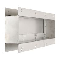 NHP Concept Premier Panelboard Accessory Plinth Single 75mm Stainless Steel