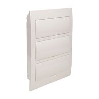 NHP MOD6 CSB Insulated Loadcentre 36 Way DIN Flush White Door