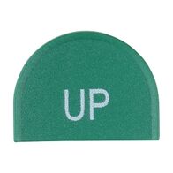 Sprecher and Schuh D7 Colour Cap for Flush Top Multi Function Pushbutton 22.5mm Green Up