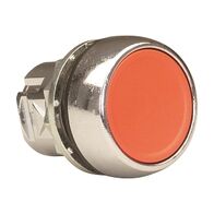 Sprecher and Schuh D7 Pushbutton 22.5 mm Head Only Metal Latching Flush Red Cap Non Illuminated