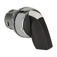 Sprecher and Schuh D7 Selector Switch 22.5 mm Head Only Metal Long BLK Knob 3 POS SR from Right