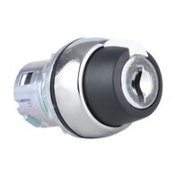 Sprecher and Schuh D7 Key Selector Switch 22.5 mm 2 Position Metal Maint Key Rtn Left Code 3801