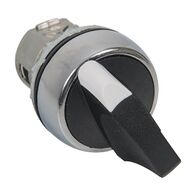 Sprecher and Schuh D7 Selector Switch 22.5mm Head Only Metal STD BLK Knob 4 POS Maintained Switching