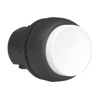 Sprecher and Schuh D7 Pushbutton 22.5 mm Head Only Plastic Momentary Extended White Cap Non Ill