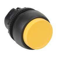Sprecher and Schuh D7 Pushbutton 22.5 mm Head Only Plastic Momentary Extended Yellow Cap Non Ill