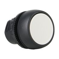 Sprecher and Schuh D7 Pushbutton 22.5 mm Head Only Plastic Momentary Flush White Cap Non Illuminated