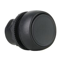 Sprecher and Schuh D7 Pushbutton 22.5 mm Head Only Plastic Momentary Flush Black Cap Non Illuminated