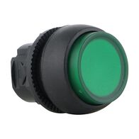 Sprecher and Schuh D7 PushButton 22.5 mm Plastic Momentary Illuminated Extended Head Green