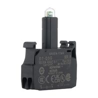 Sprecher and Schuh D7 LED Module Spring Clamp Screwless LED Green 24V AC/DC Latch Mounting