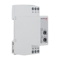 Carlo Gavazzi Timer Relay On Delay 24VDC and 24-240VAC Supply 1 CO0.1 Seconds to 100 Hours 17.5mm